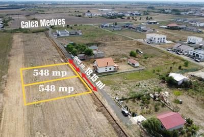 Teren Construcții intravilan de 548 mp, în Moșnița Nouă