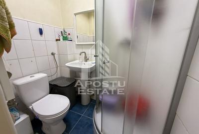 Apartament cu o camera, etajul 3, centrala proprie, zona Buziasului - 5