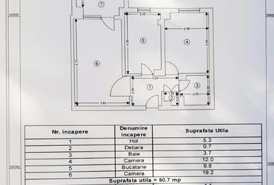 Apartament cu 2 camere decomandat în Central - 12