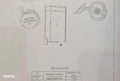 Spațiu comercial, de 14 mp, în Ultracentral