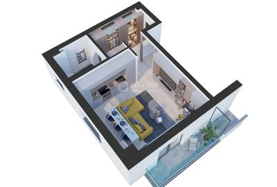 Nicolina - cele mai noi apartamente cu 1 camera - 7