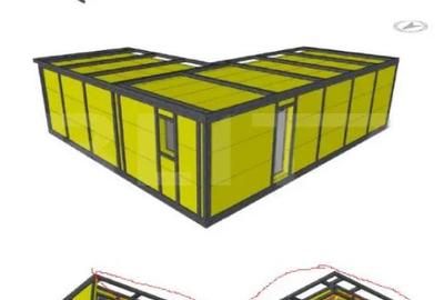 Casă cu 2 camere cu Teren 54 Mp în Central - 5