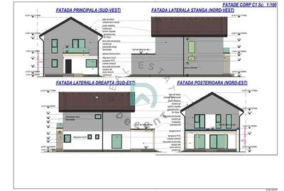Casă individuală cu 4 camere cu Canalizare în Stupini - 15