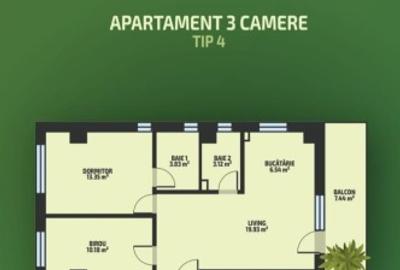 Apartament cu 2 camere decomandat în Tătărași - 6