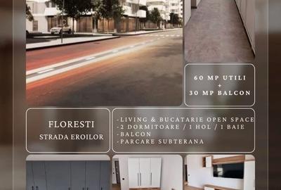 Apartament cu 3 camere în Florești - 1