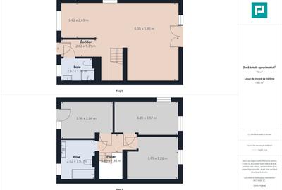 Duplex cu 4 camere cu Canalizare în Moșnița Nouă - 8