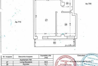 Apartament cu 2 camere semidecomandat, mobilat în Central - 4