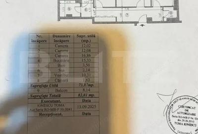 Apartament cu 3 camere decomandat în Victoriei