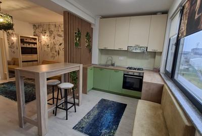 Apartament cu 2 camere semidecomandat, mobilat în Pipera - 5