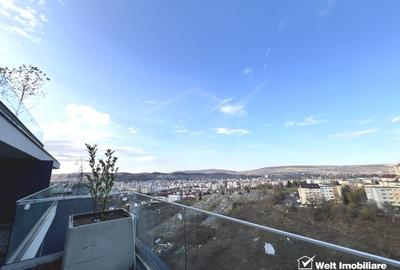 Penthouse cu 3 camere decomandat în Zorilor - 11