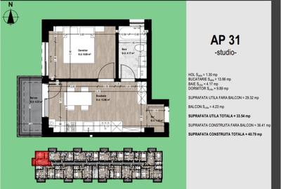 Apartamente 1 si 2 camere Otopeni | str Avram Iancu | Reducere 10% - 21
