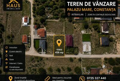 Teren de 456 mp, în Palazu Mare