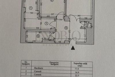Apartament cu 2 camere decomandat în Unirii - 13