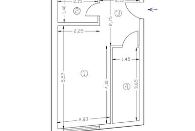 Garsonieră semidecomandată în Eroii Revoluției - 13