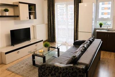 Apartament cu 2 camere decomandat, mobilat în Tractorul - 1