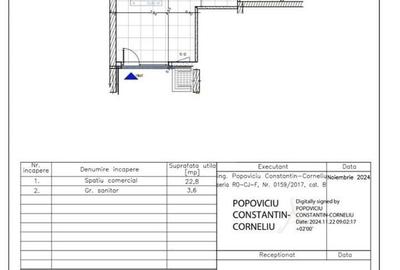 Spatiu Comercial 27mp-Ideal pentru Investitie Spatiu Comercial 27mp-Ideal pentru Investitie - 1
