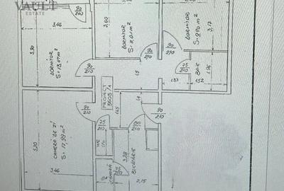Apartament cu 4 camere decomandat în Ozana