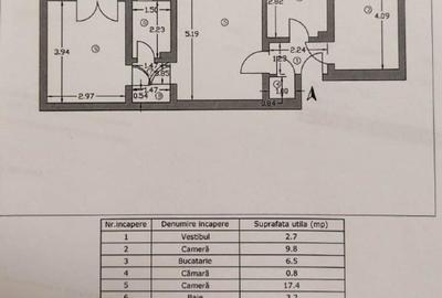 Apartament cu 3 camere semidecomandat în Titan - 7