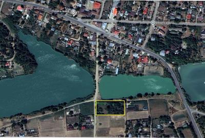 Com. Ileana, 4000 mp. teren intravilan si casa de vacanta cu deschidere la Balta - 4