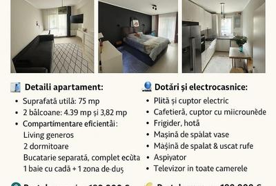Apartament 3 camere, zona Avantgarden 4 - 2
