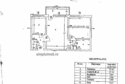 Apartament cu 2 camere decomandat în Titan - 1