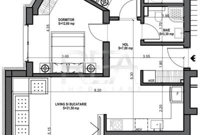 3 camere Ultracentral - Mosilor la 8 minute metrou - 6
