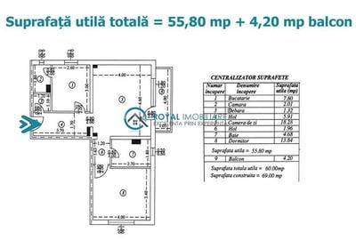 Royal Imobiliare - Vanzare apartament 2 camere zona Eroilor - 6