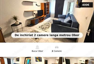 De inchiriat 2 camere la metrou Obor - str Luncsoara - 1