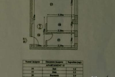 Apartament cu 2 camere semidecomandat în Central - 1