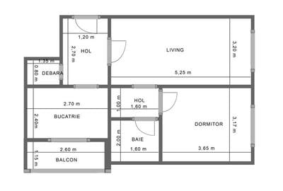 Decomandat apartament cu 2 camere, Astra, Brasov - 6