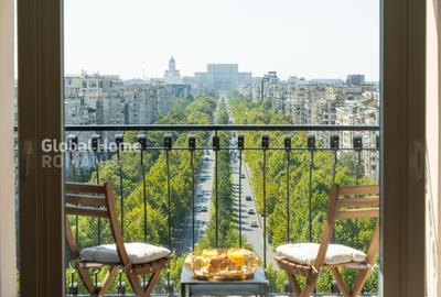 Apartament cu 4 camere decomandat, mobilat în Unirii