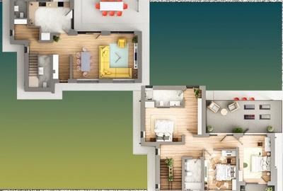 CASA CU 4 CAMERE GALATA , 145 MP UTILITI SI 380 MP DE TEREN - 16