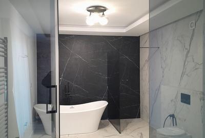 Penthouse cu 5 camere decomandat, mobilat în Nufărul - 9