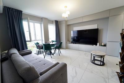 Apartament cu 2 camere semidecomandat, mobilat în Andrei Mureșanu