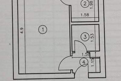 Garsonieră decomandată în Mircea cel Bătrân - 3