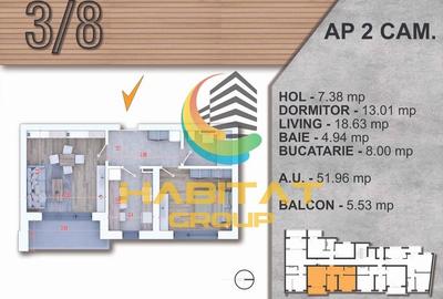 Apartament 2 camere - zona Alba Iulia - 5