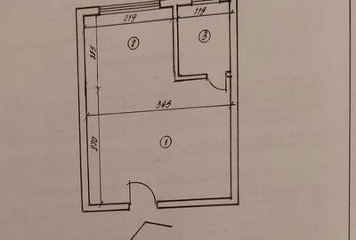 Garsonieră nedecomandată în Exterior Vest - 1