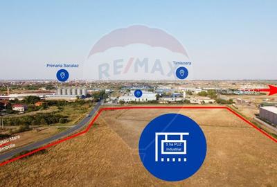 Teren agricol intravilan de 50000 mp, în Săcălaz - 1