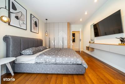 Apartament cu 3 camere, mobilat în Central