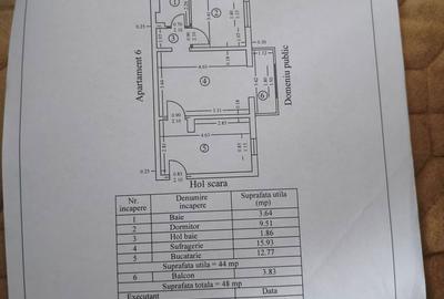 Apartament cu 2 camere semidecomandat în Central - 8