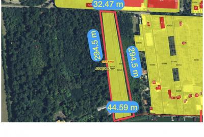 Teren intravilan unic in Izvorani! 12.000 mp cu 44 m deschidere la LAC - 3