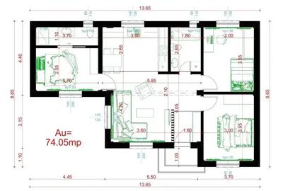 Casă cu 3 camere cu Canalizare în Afumați - 7
