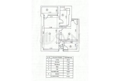 REA1026034 Dinamic City Apartament 2 camere Parcare Subterana - 12