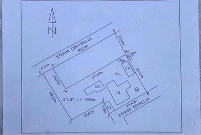 Casă cu Teren 953 Mp în Fetești-Gară