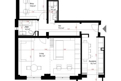 Apartament 3 camere Băneasa - Herăstrău - 9