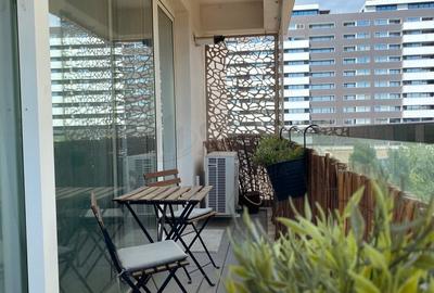 Apartament cu 2 camere decomandat, mobilat în Herăstrău