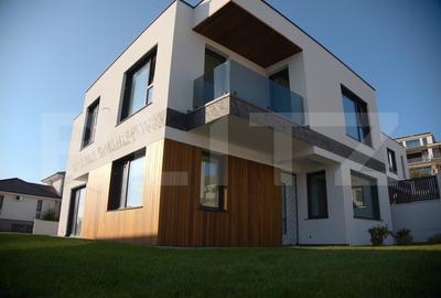 Vila Smart Home, tamplarie casa pasiva, jaluzele ascunse, semineu, sauna. - 2