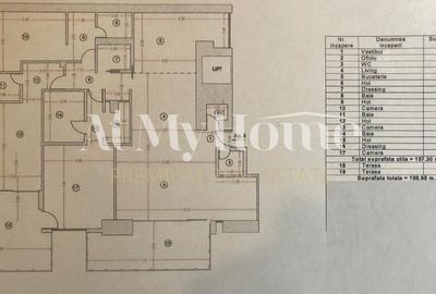 Superb apartament cu 4 camere, finisaje Lux, 2 terase, parcare, paza - 16