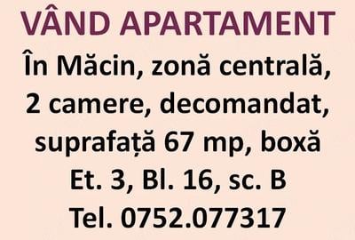 Apartament cu 2 camere decomandat în Central - 1