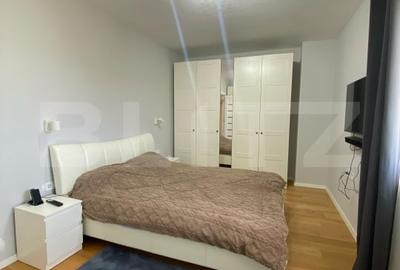 Apartament 3 camere complet mobilat si utilat - Etaj 8/10 - 2 balcoane + parcare - 5